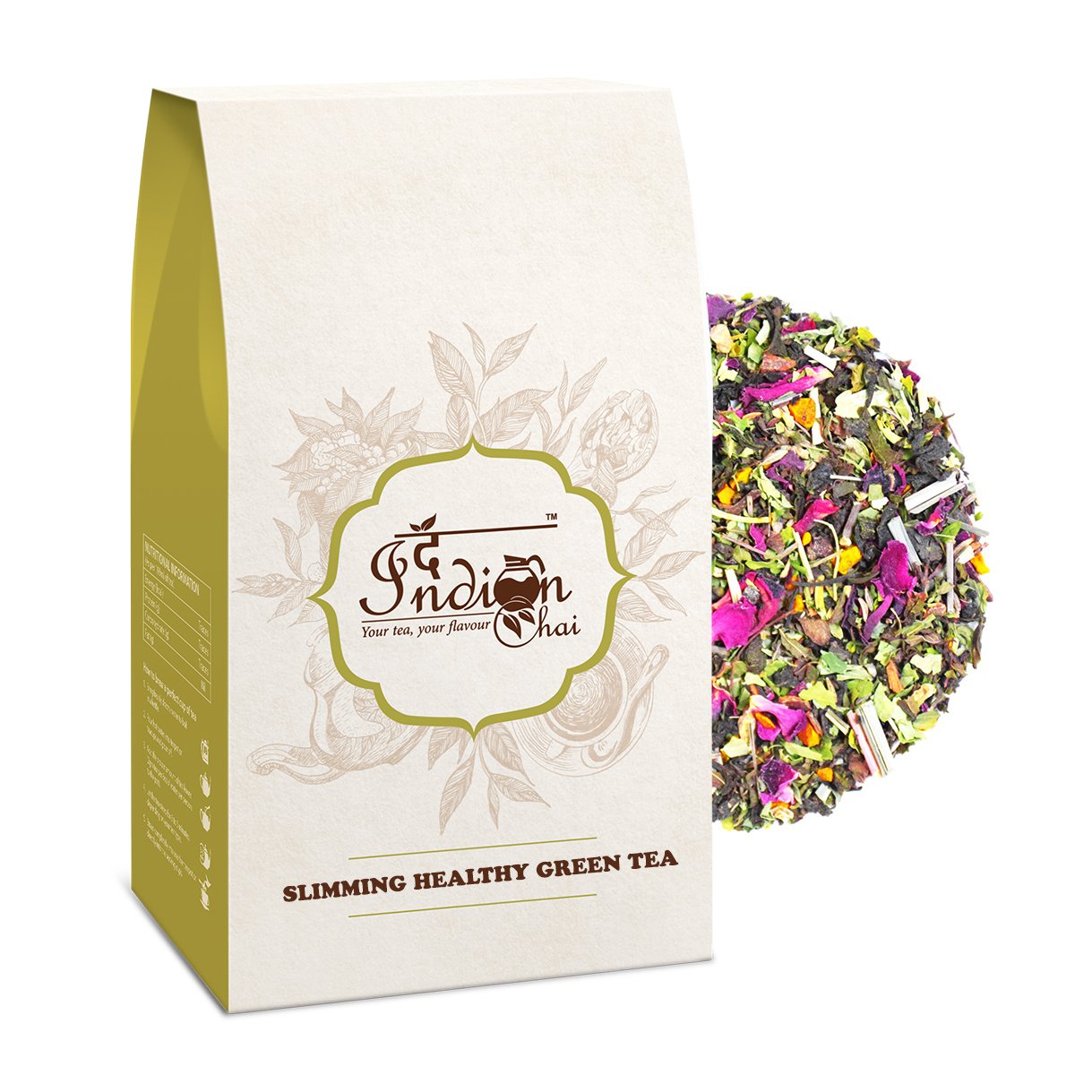 The Indian Chai Ayurvedic Herbal Detox Tea with Ashwagandha Image