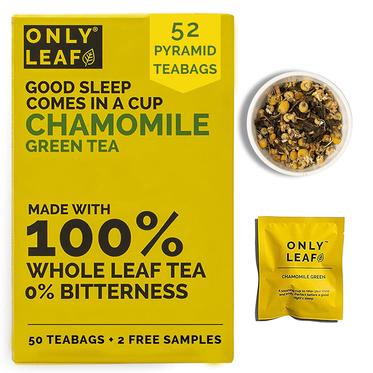 Onlyleaf Chamomile Green Tea Image