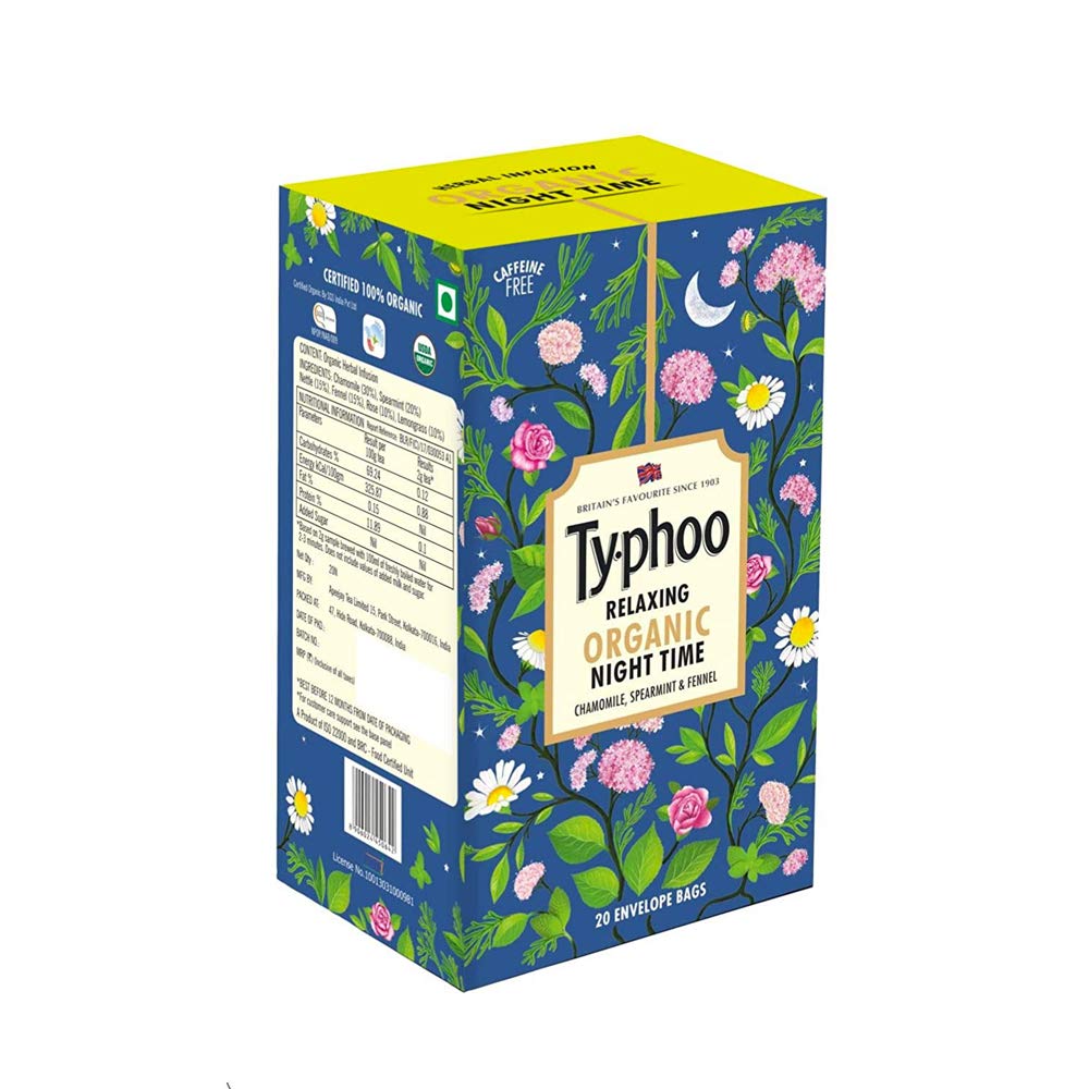 Typhoo Relaxing Organic Night Time Tea Image