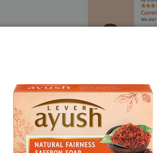 Lever Ayush Saffron Soap Image