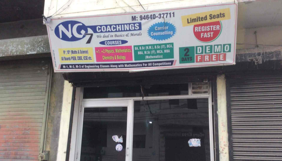 Ng7 Coachings - Haibowal Kalan - Ludhiana Image