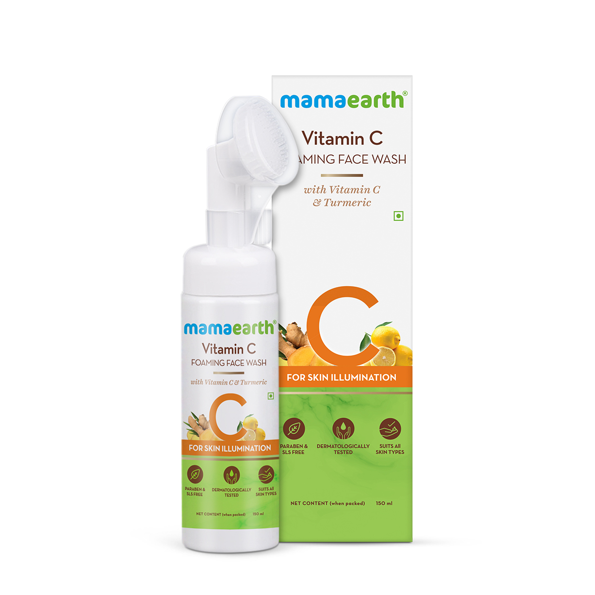 Mamaearth Vitamin C Foaming Face Wash Image