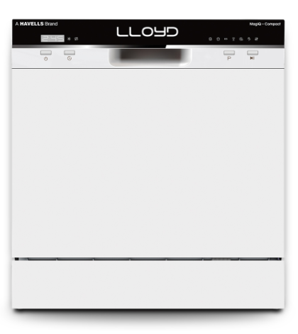 Lloyd LDWC08AWD1DD Counter Top Dishwasher , 8 Place Setting (Magic Compact) Image