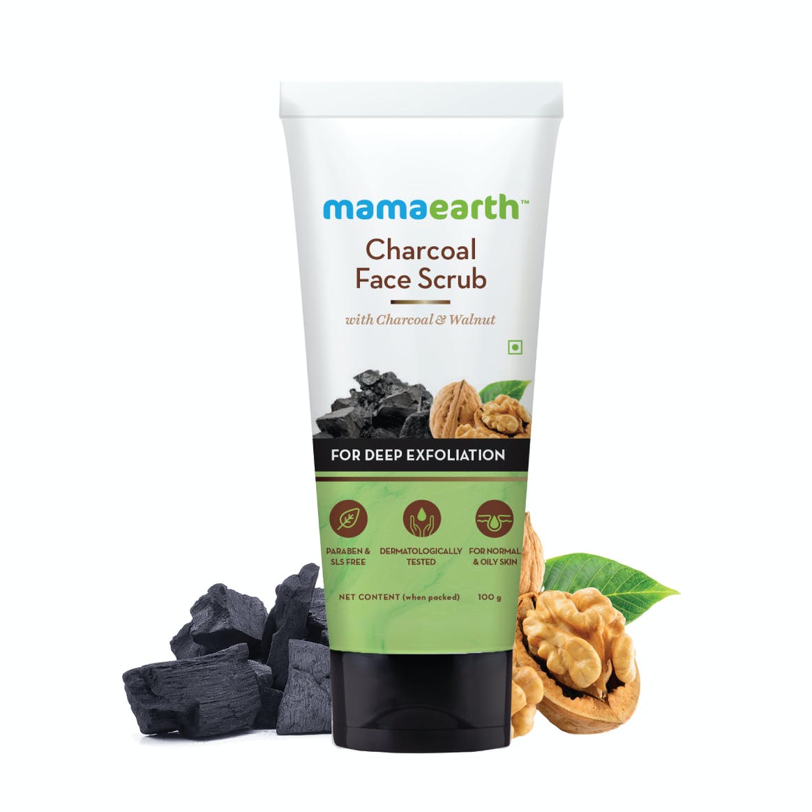 Mamaearth Charcoal Face Scrub Image