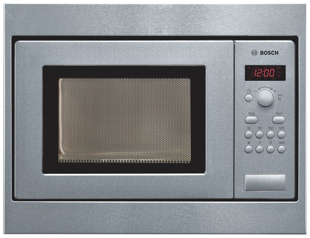 Bosch Serie | 2 50 cm 17 L Stainless Steel Built-in Microwave HMT75M551I Image