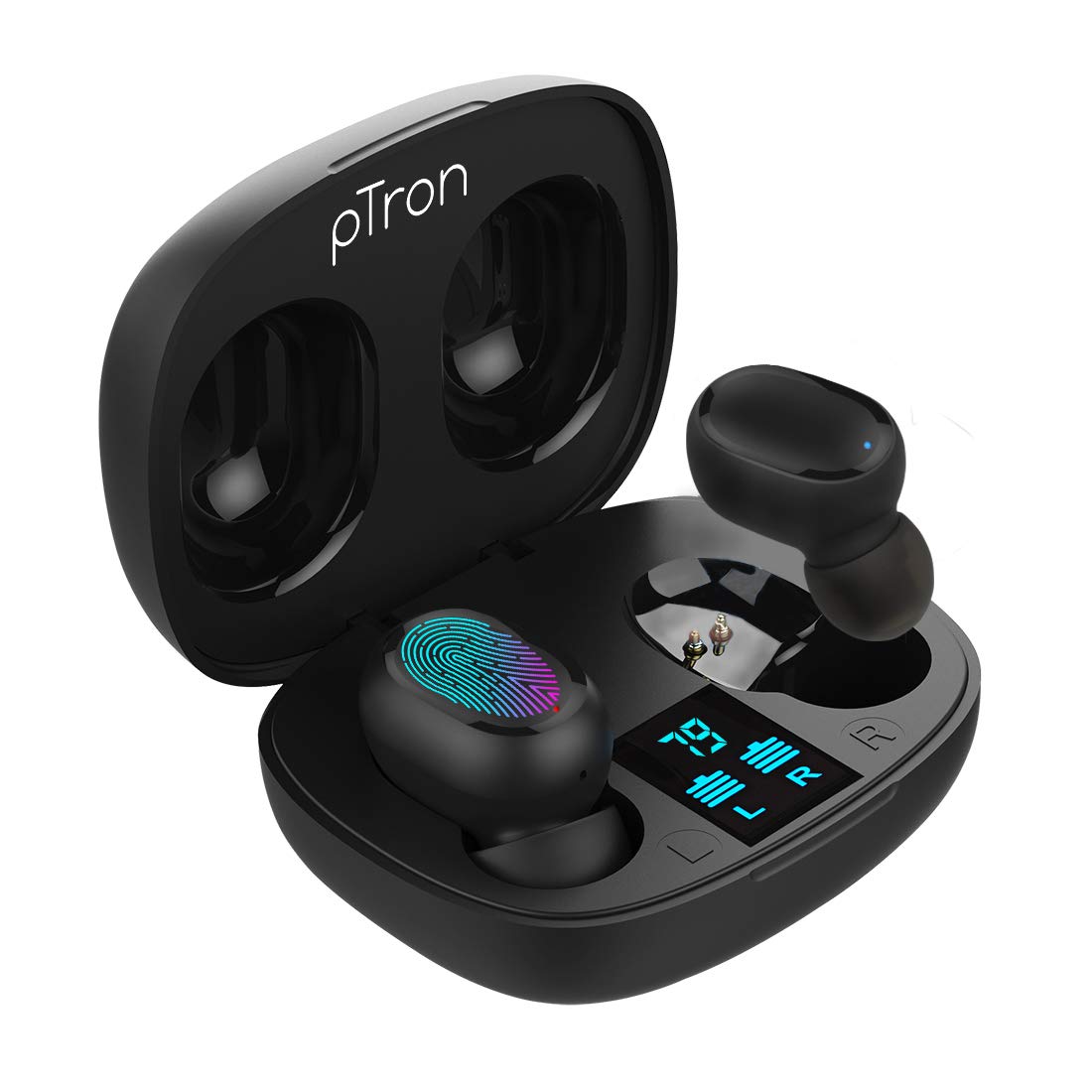 pTron Bassbuds Pro in-Ear True Wireless Bluetooth Headphones Image