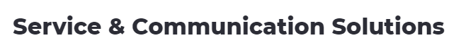 Service & Communication Solutions - Kotla Mubarakpur - Delhi Image