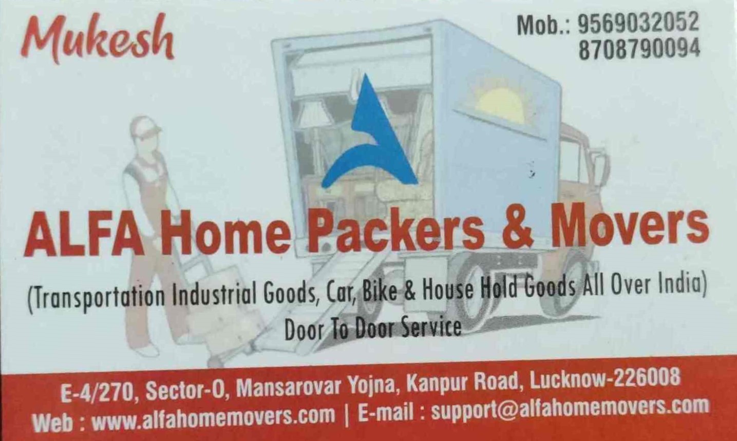 Alfa Homes Packers & Movers - Transport Nagar - Lucknow Image