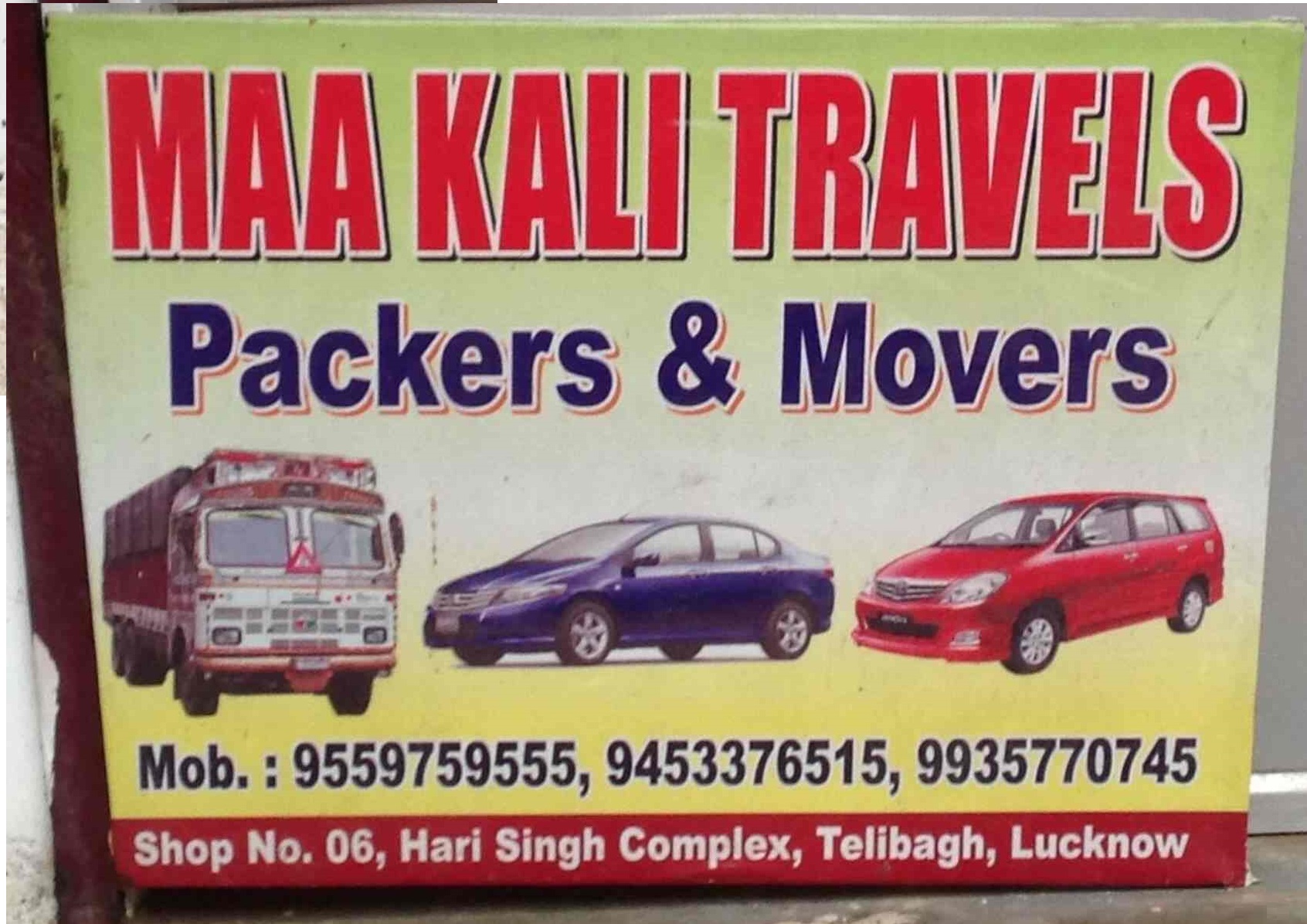 Maa Kali Packer Movers - Telibagh - Lucknow Image