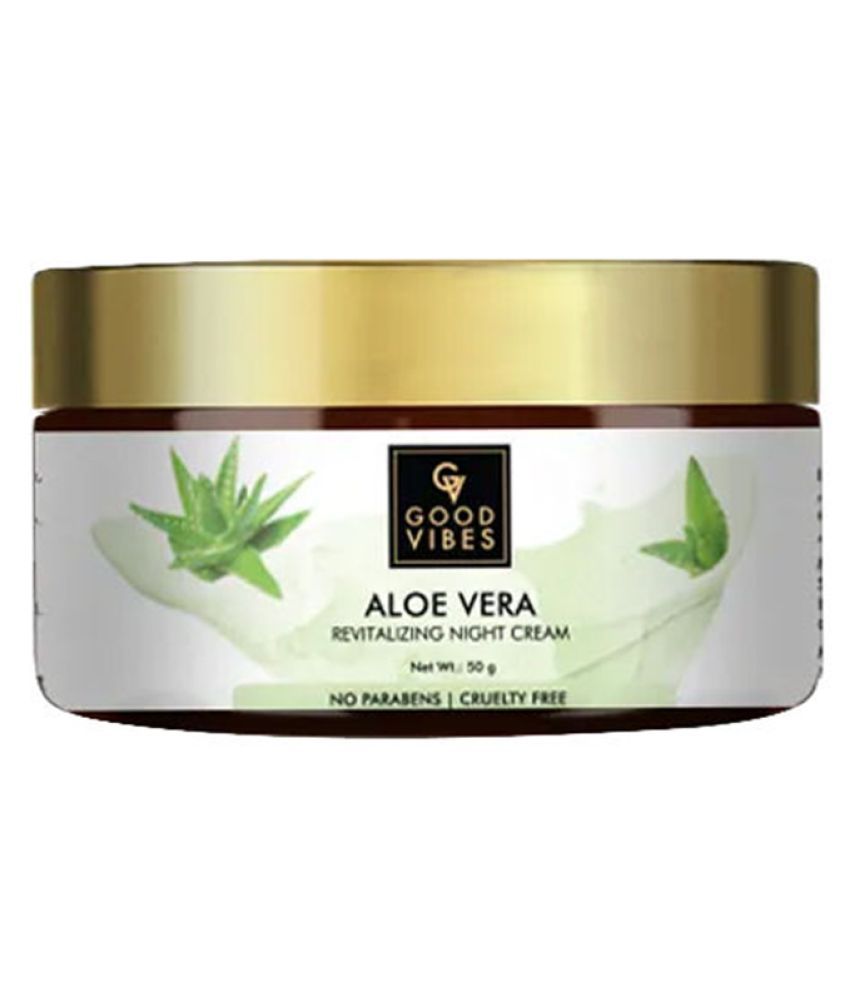 Good Vibes Revitalize Aloe Vera Night Cream Image