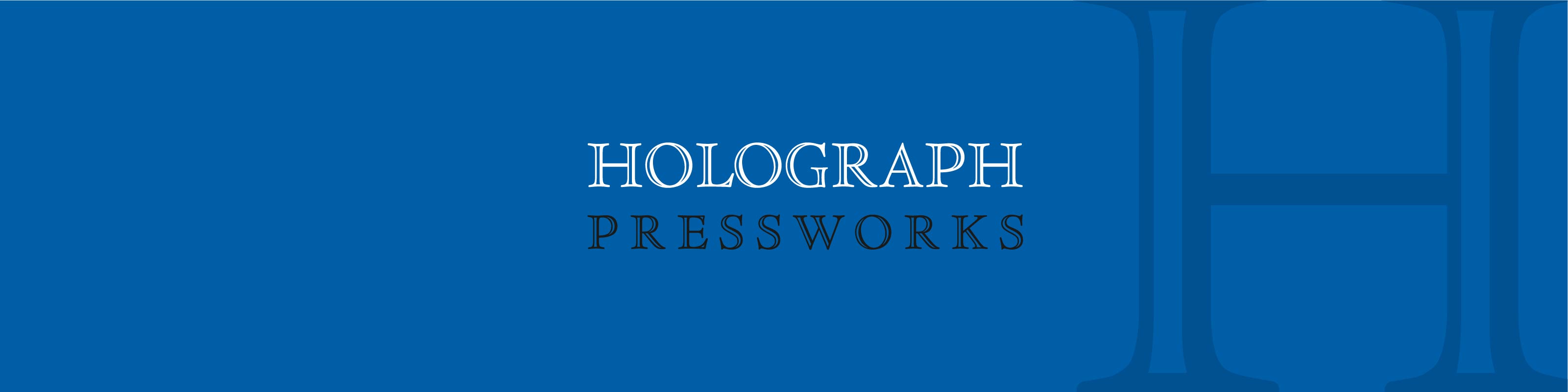 Holograph Press Works Image