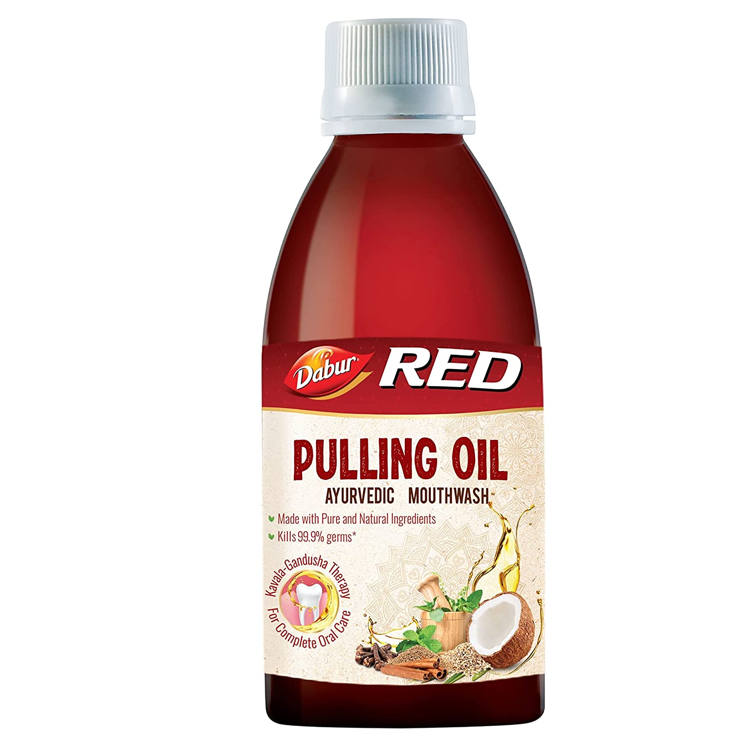 Dabur Red Pulling Oil Mouthwash Image