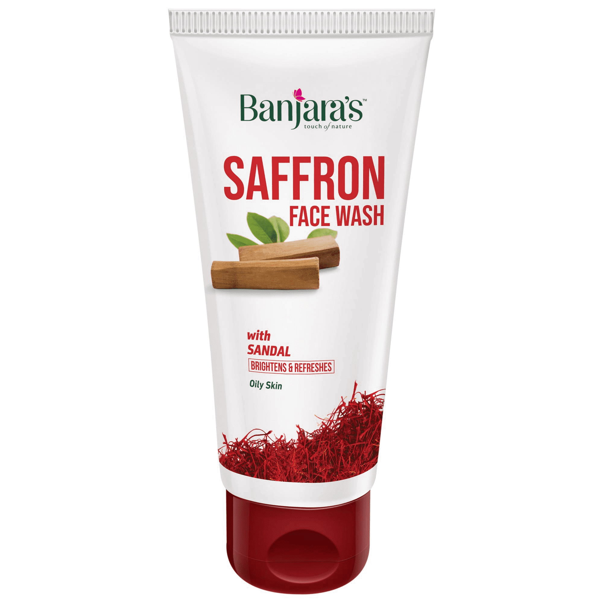 Banjaras Saffron & Sandal Face Wash Image