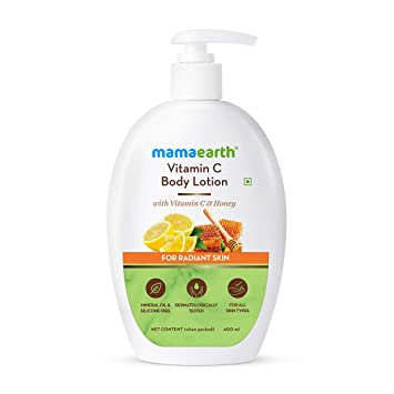 Mamaearth Vitamin C Body Lotion Image