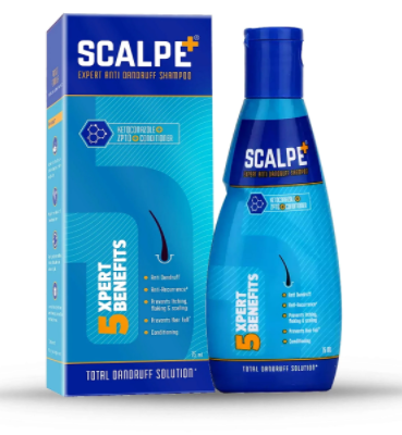 Scalpe Plus Anti Dandruff Shampoo Image