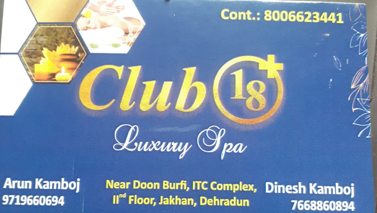 Club 18 Luxury Spa - Jhakhan - Dehradun Image