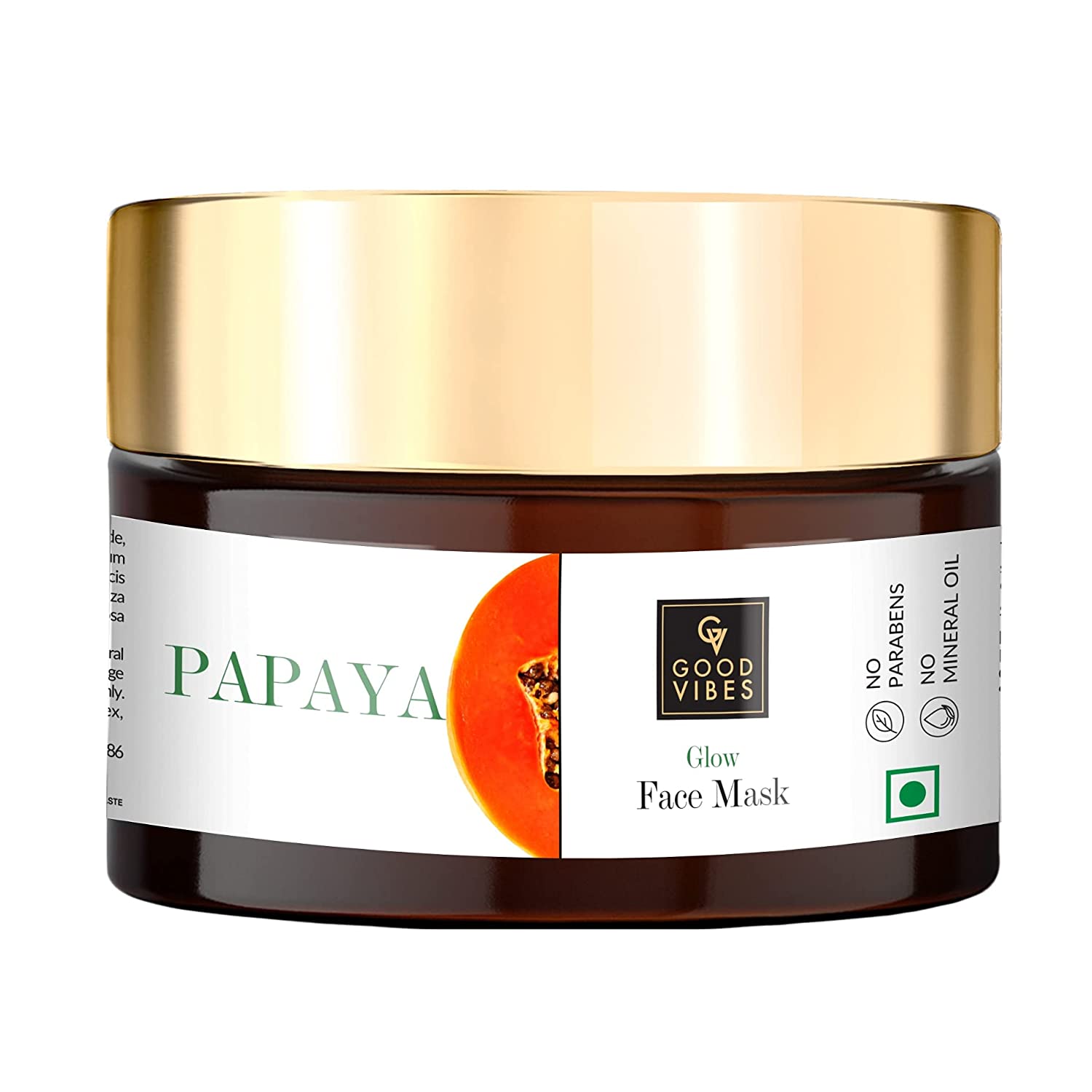 Good Vibes Papaya Glow Face Mask Image