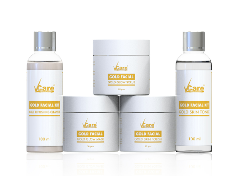 Vcare Gold Facial Image