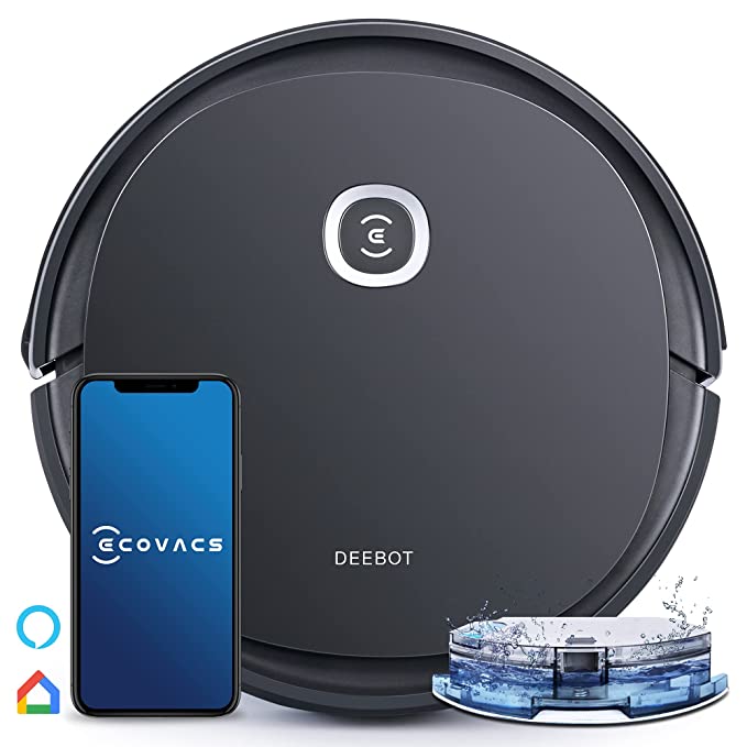 Ecovacs Deebot U2 Pro Robotic Vacuum Cleaner and OZMO Mopping Image