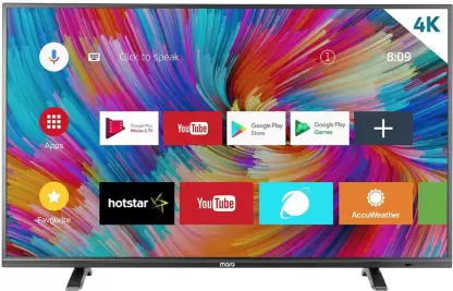 MarQ By Flipkart 109 cm Ultra HD LED Smart Android TV SAUHD Image