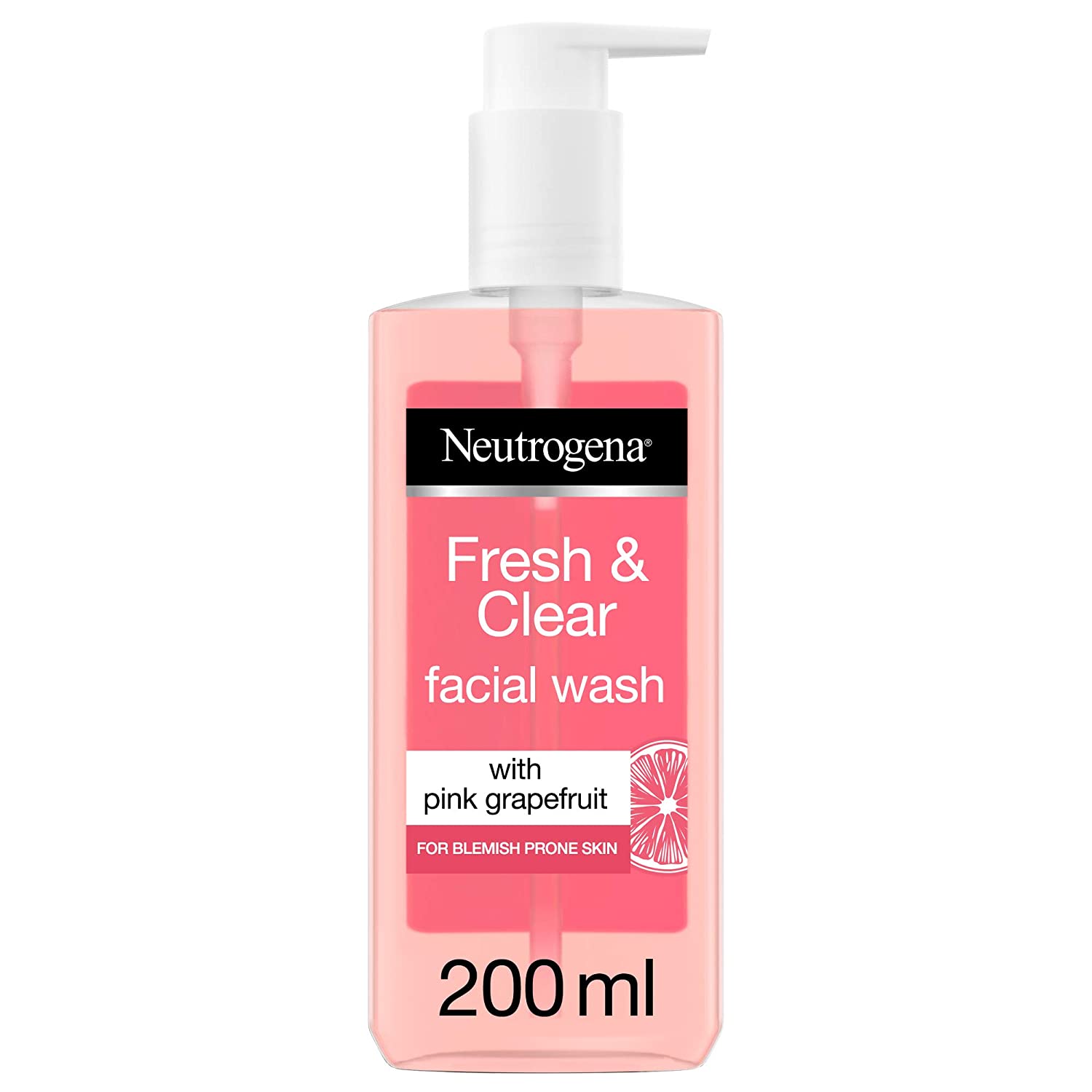 Neutrogena Visibly Pink Grapefruit Facial Wash Image