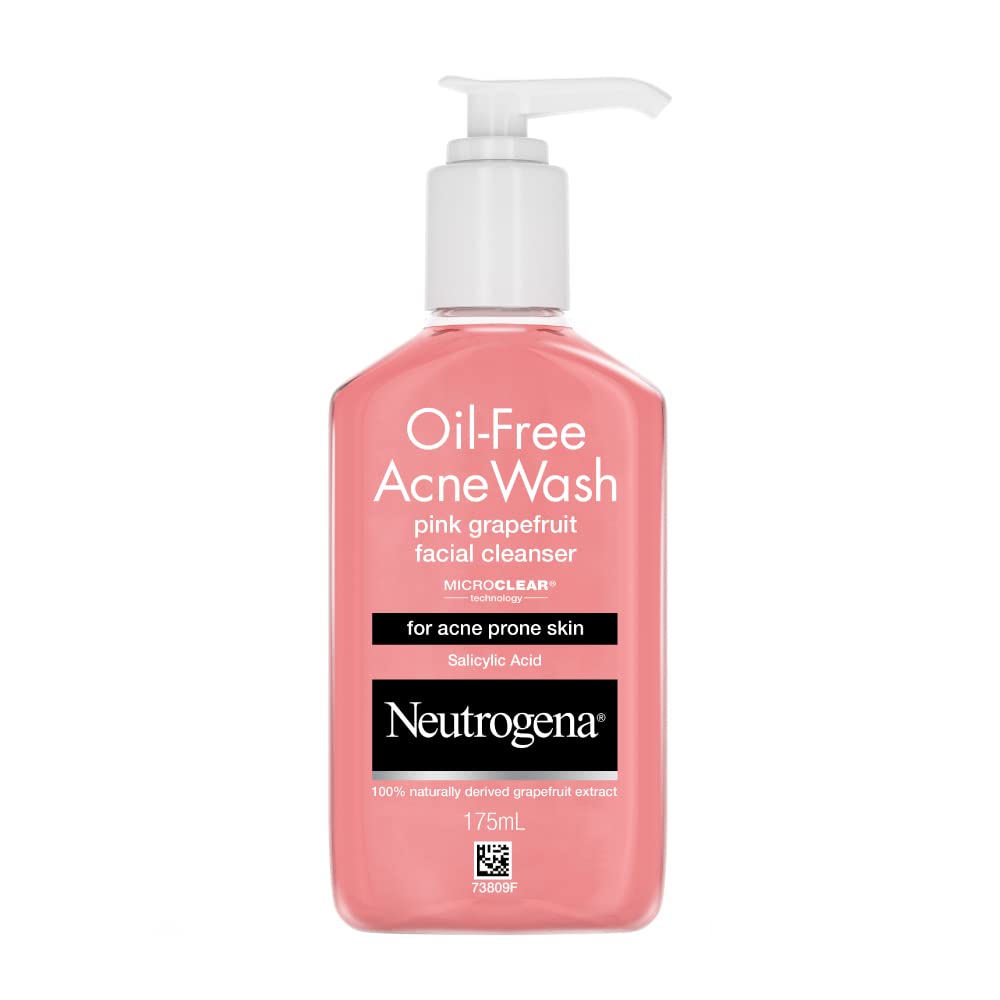 Neutrogena Oil Free Pink Grape Face Wash Image