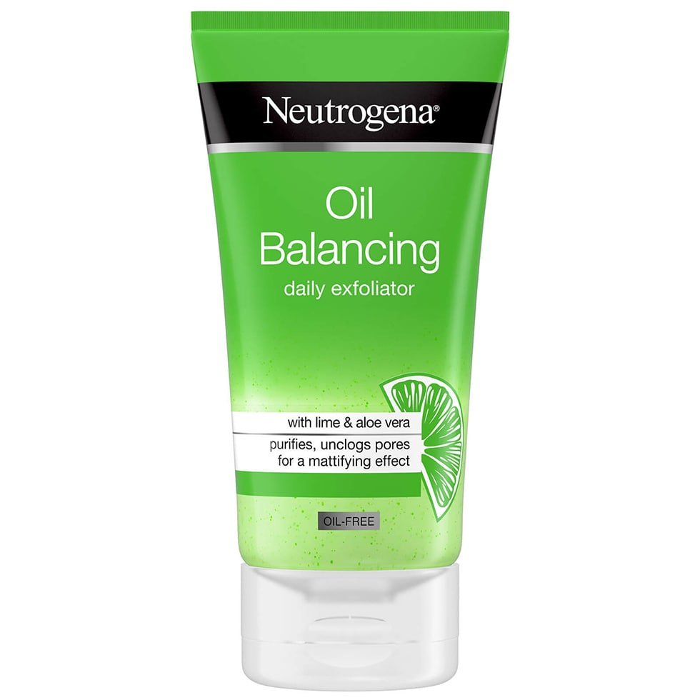 Neutrogena Balancing Daily Exfoliator Lime Face Wash Image