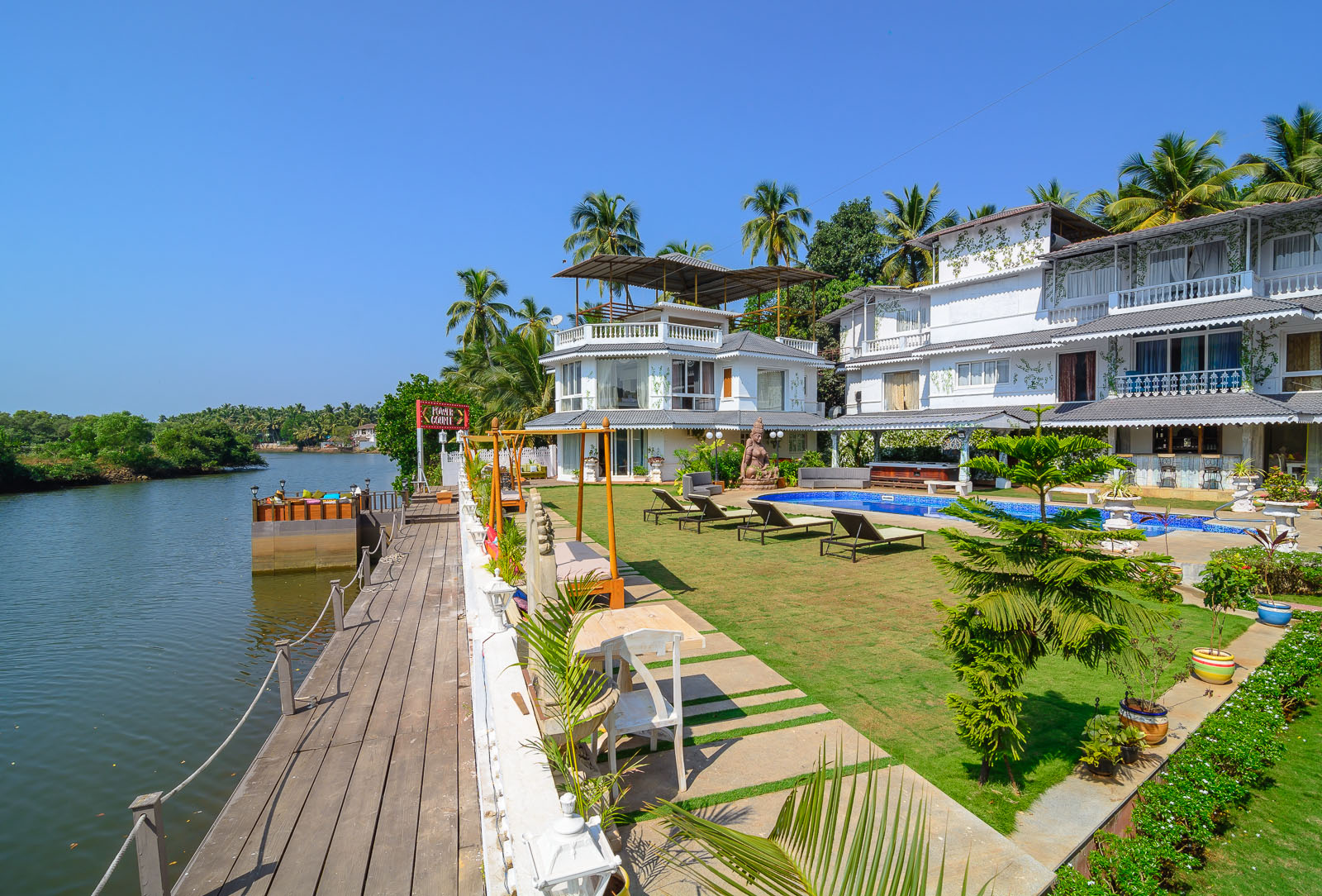 Stone Wood Riverfront Resort - Siolim - Goa Image