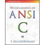 Programming in ANSI C - E Balagurusamy