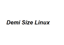 Demi Size Linux