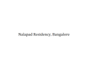Nalapad Residency - Bangalore