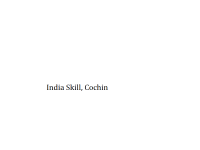 India Skill - Cochin 