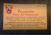 Ernakulam Ivory Art Emporium - Cochin 