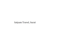 Satyam Travel - Surat 