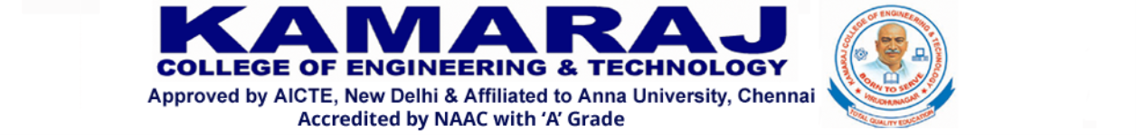 Kamaraj College of Engineering and Technology-Madurai
