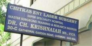 Chitras Ent Laser Surgery Super Speciality Hospital - Nungambakkam - Chennai