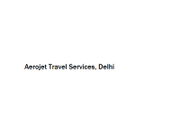 Aerojet Travel Services - Delhi