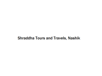 Shraddha Tours and Travels - Nashik