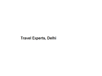 Travel Experts - Delhi