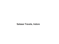 Salasar Travels - Indore