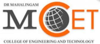 Dr. Mahalingam College of Engineering and Technology (MCET) - Coimbatore