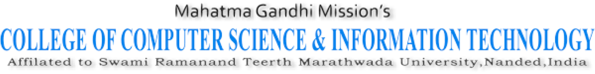 Mahatma Gandhi Mission College of Computer Science and Information Technology - Parbhani