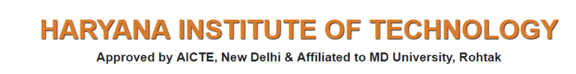 Haryana Institute of Technology (HIT) - Jhajjar