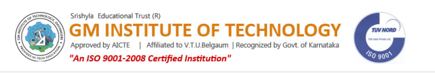 G Mallikarjunappa Institute of Technology - Davanagere