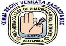 Komma Reddy Venkata Sadasiva Rao Siddhartha College of Pharamceutical Sciences - Vijaywada