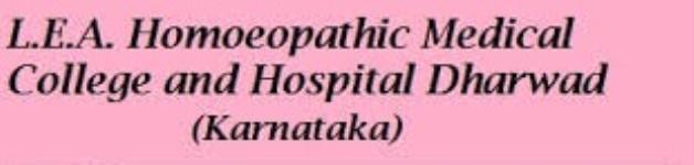 L.E.A. Homoeopathic Medical College - Dharwad