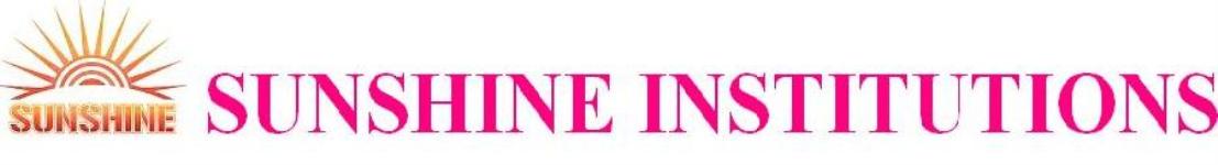 Sunshine Institution - Hyderabad