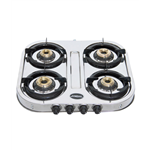 Jindal 4 burner Stainless Steel Gas Cooking Range