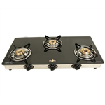 Chef Pro Classic CGS703 Glass Cook Top with 3 Burner Gas Stove