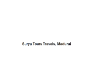 Surya Tours Travels - Madurai